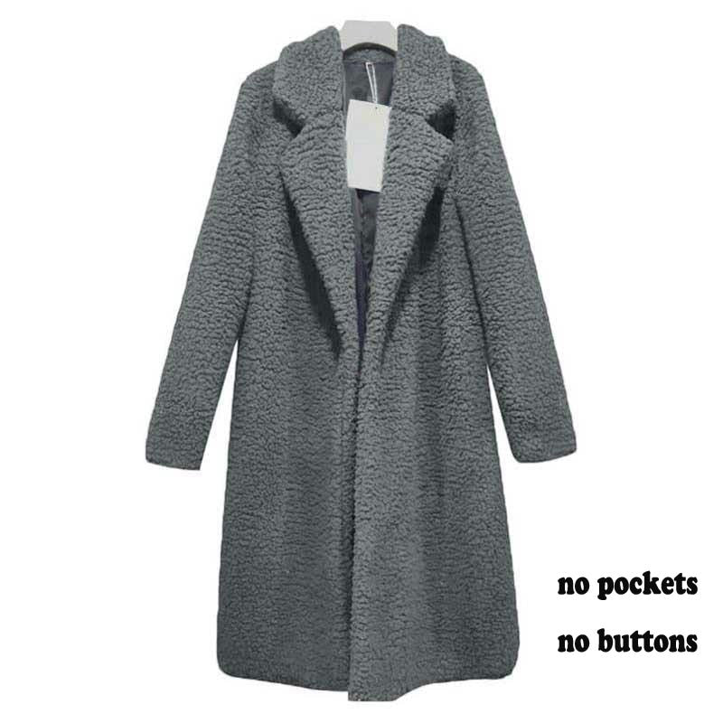 Women's Faux Fur Long Coat