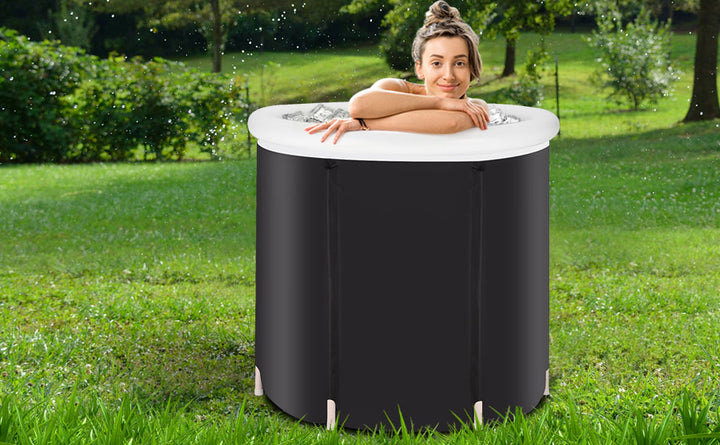 Recovery Ice Tub Foldable Bathtub Outdoor Portable Cold Water Therapy