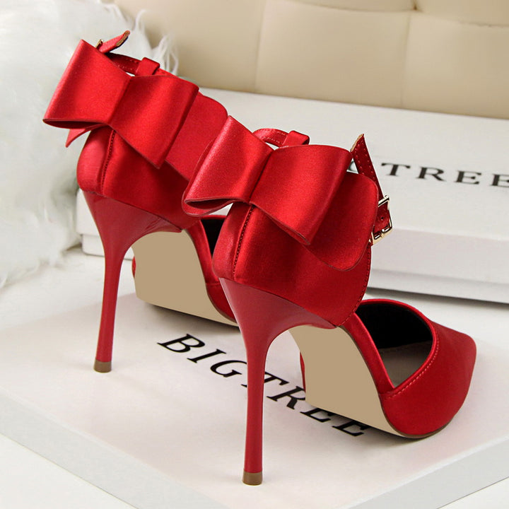 High heels stiletto wedding shoes