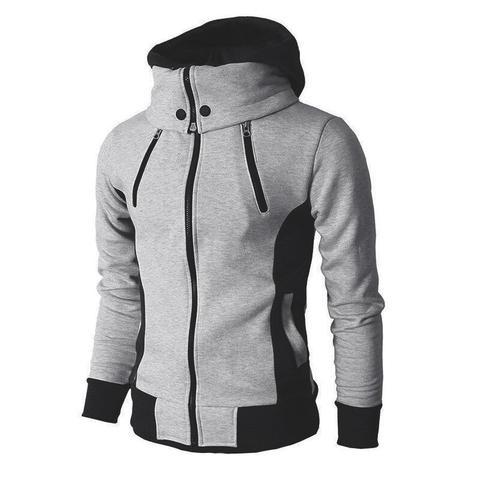 Casual Slim Sweatshirt Jacket