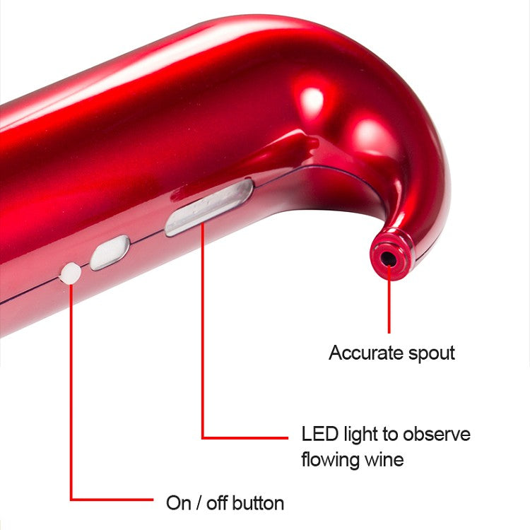 Aerador eletrônico de vinho