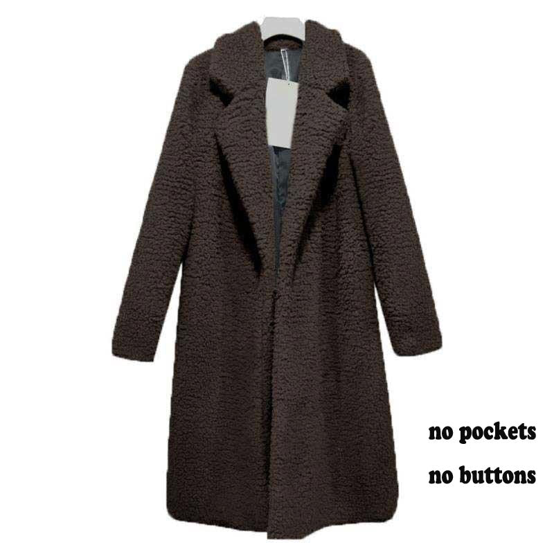 Women's Faux Fur Long Coat