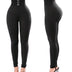 New fashion women's sexy black high waist corset design tight leggings