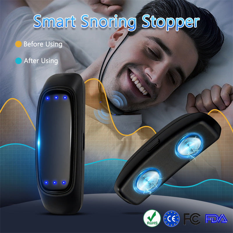 Smart Anti Snoring Device EMS Pulse Snoring Stop Effective. Reduction Muscle Stimulator