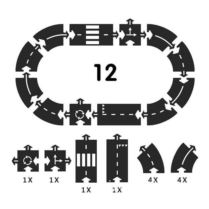 Motorway Flexible Puzzle Track Set