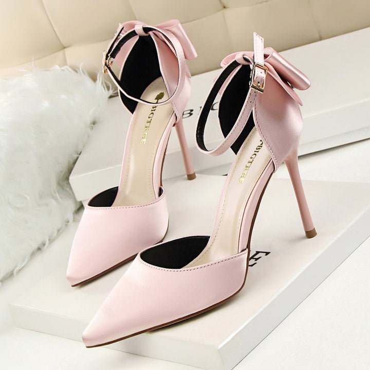 High heels stiletto wedding shoes