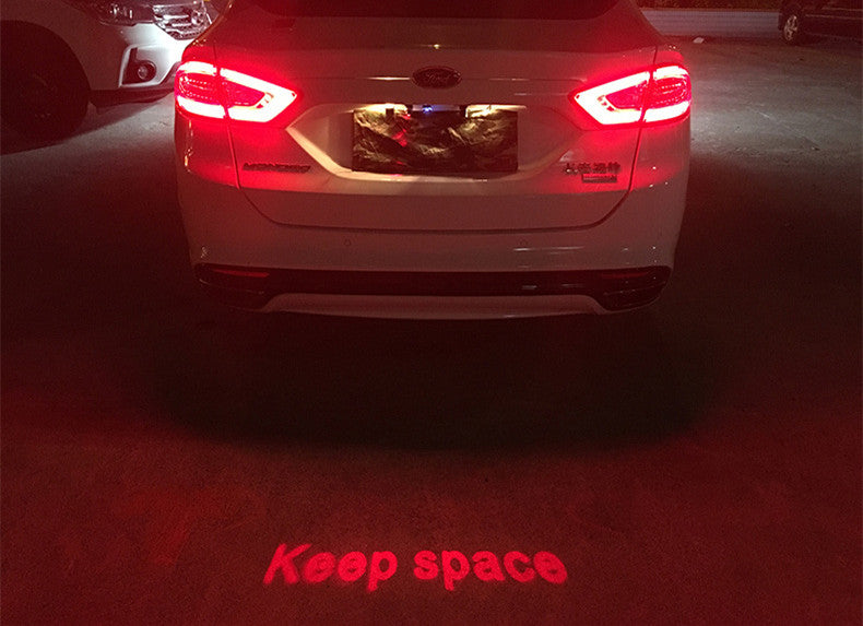 LED Projection Lamp Rear HD Welcome Decoration