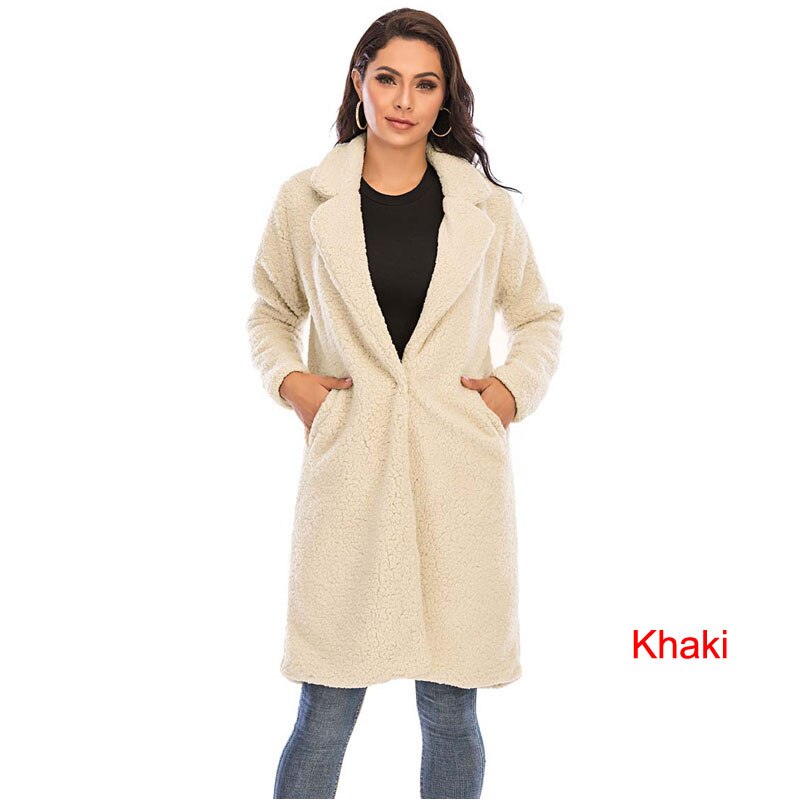 Women's Faux Fur Long Coat