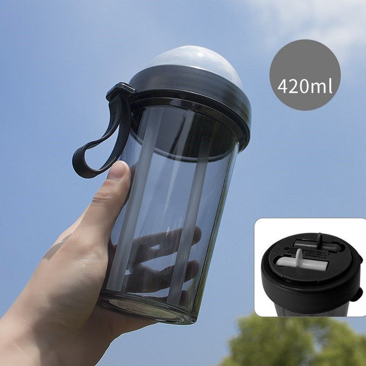 Double Drink Cup Water Bottle Kitchen Gadgets