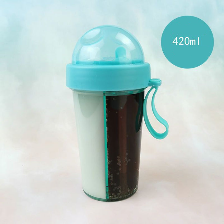 Double Drink Cup Water Bottle Kitchen Gadgets