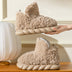 Non-slip Fluffy Platform Slides