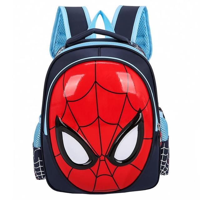 Bolsa escolar de super-heróis com impressão 3D