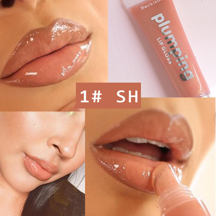 Maquiagem Big Lip Gloss Hidratante Volume gordo Brilhante Vitamina E Óleo Mineral