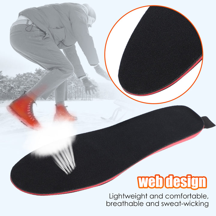 Heated Insoles For Men Women Rechargeable