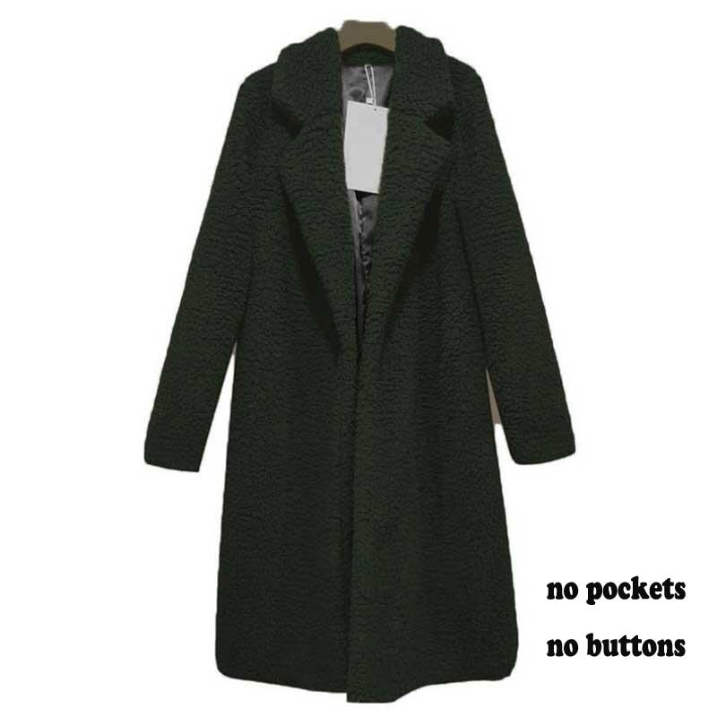 Women's Faux Fur Long Coat