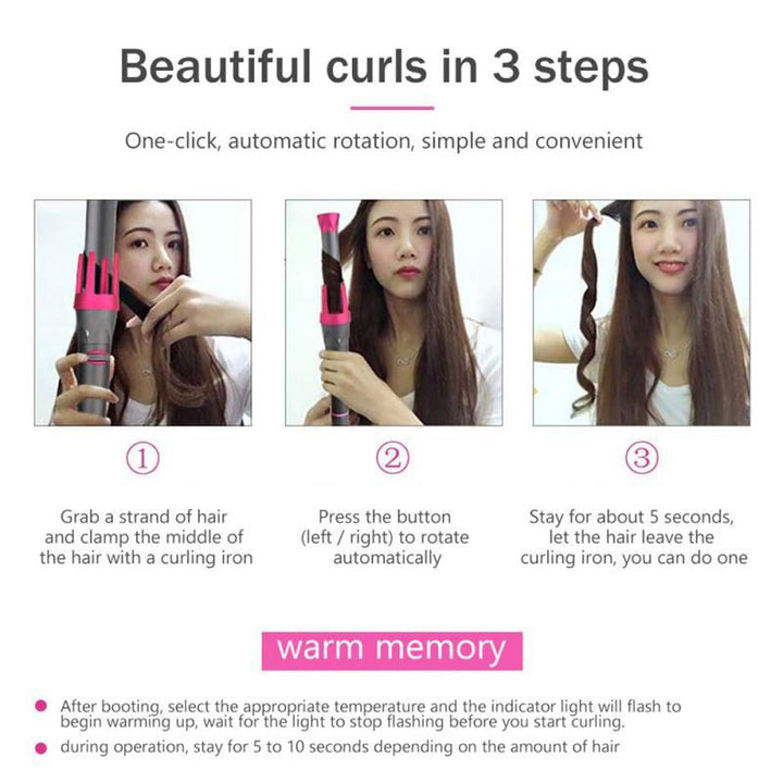 Automatic curling iron