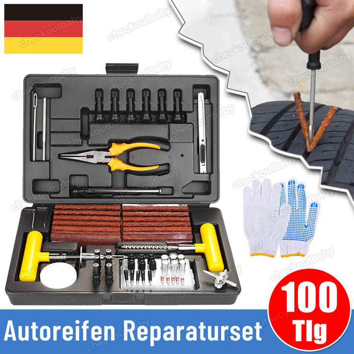 Car Tire Repair Set  Car Motorcycle Breakdown Set Patchwork Pliers Set