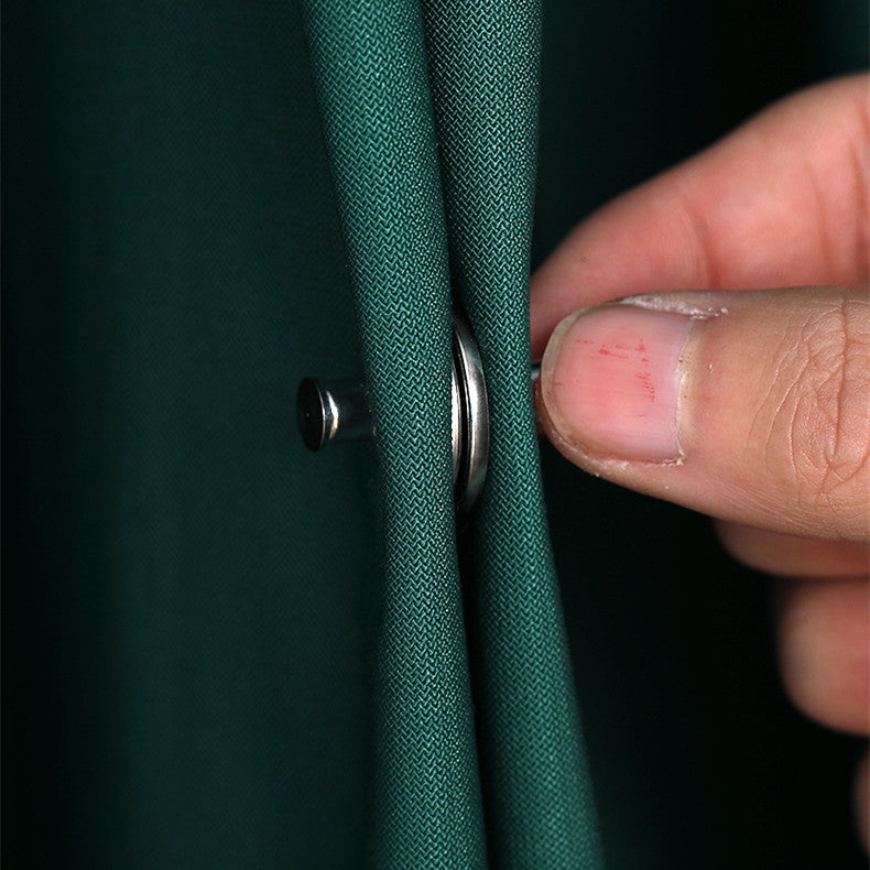 Curtain Anti-leakage Pair Buckle Magnetic Suction Magnetic Tool-free Detachable
