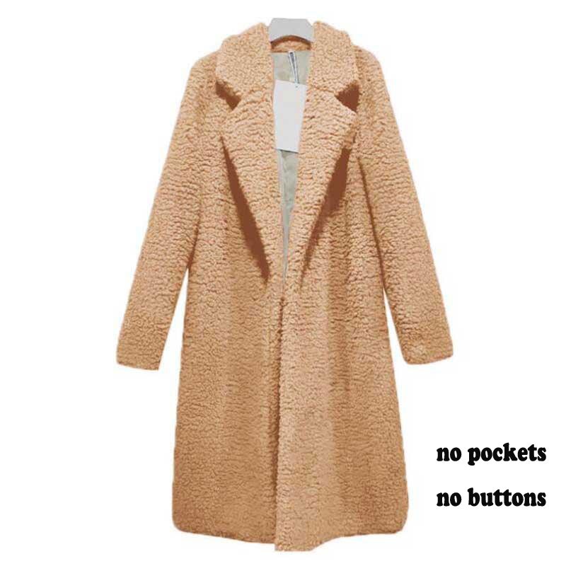 Women's Faux Fur Long Coat