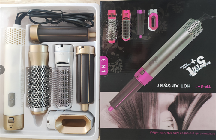 Hot Air Comb Automatic Hair Curler For Curling Or Straightening