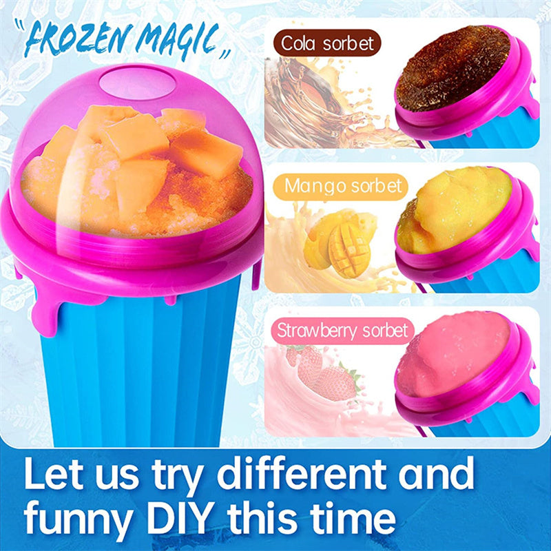 Smoothie Sand Cup Pinch Fast Cooling Magic Ice Cream