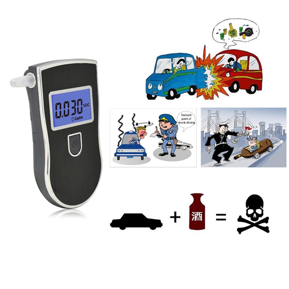 1 Portable Professional Digital Alcohol Breathalyzer Test And Go