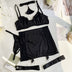 Conjunto de lingerie sem costura Sissy