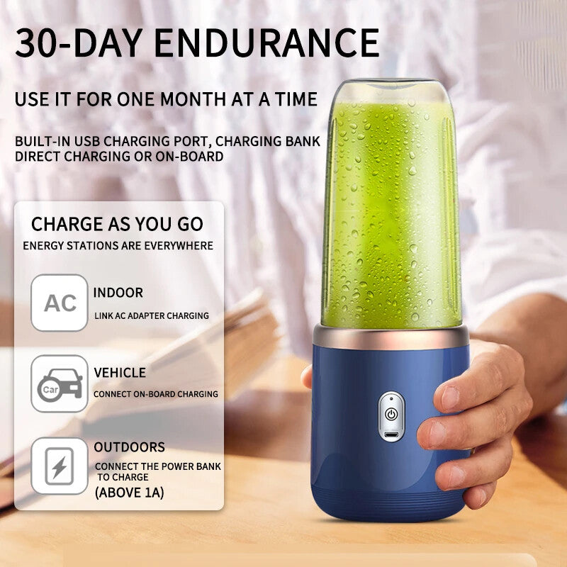 Limited-time Special Offer Electric Juice Maker Portable Blender Smoothie Mini Juicer Fruit Machine 400ml