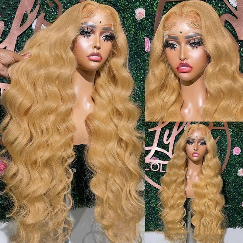 Human Hair Wig Front Lace All Real Hair 13 X4 Headgear