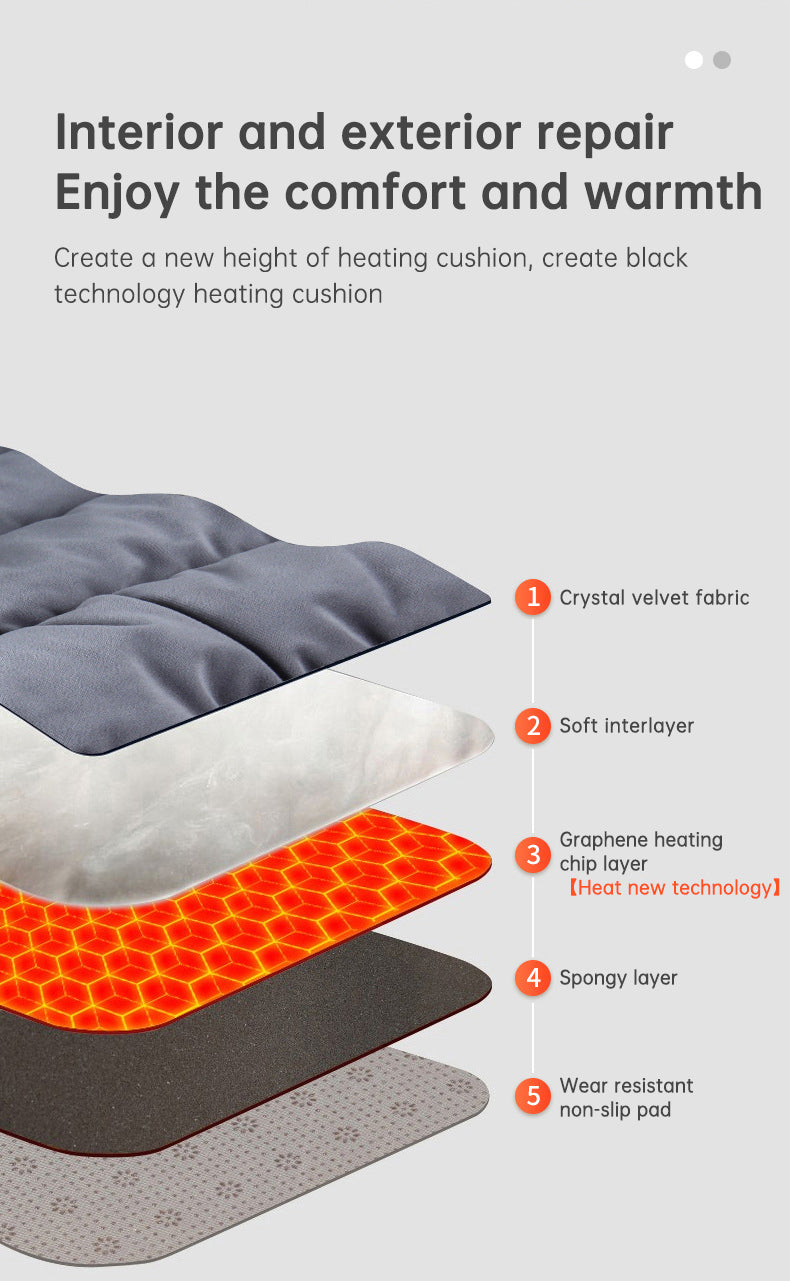 Dual-use Winter Warm Physiotherapy Electric Heating Pad