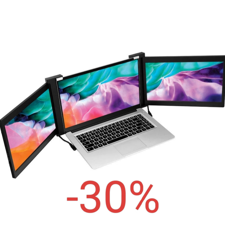 Portable Notebook Extended Dual Screen HD Monitor