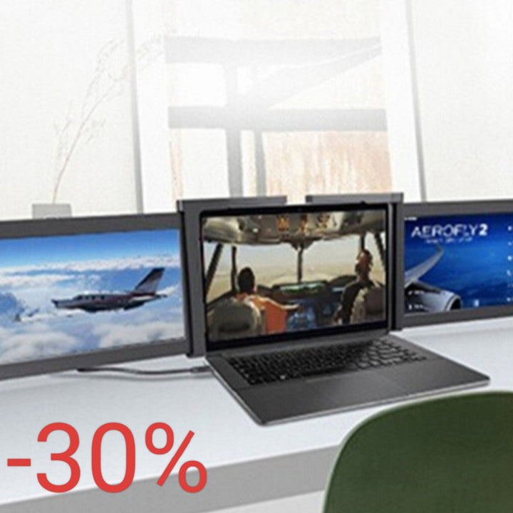 Portable Notebook Extended Dual Screen HD Monitor