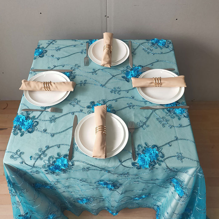 Rectangle Lace Tablecloth For Wedding Party