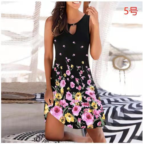 Summer New Dress  Cross-border Women's