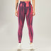 Spot! New Cross-border Tie-dye Yoga Trousers Women Seamless High Waist Peach Hip Sports Tight Leggings For Outer Wear