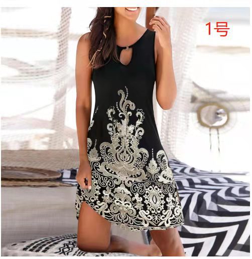 Summer New Dress  Cross-border Women's
