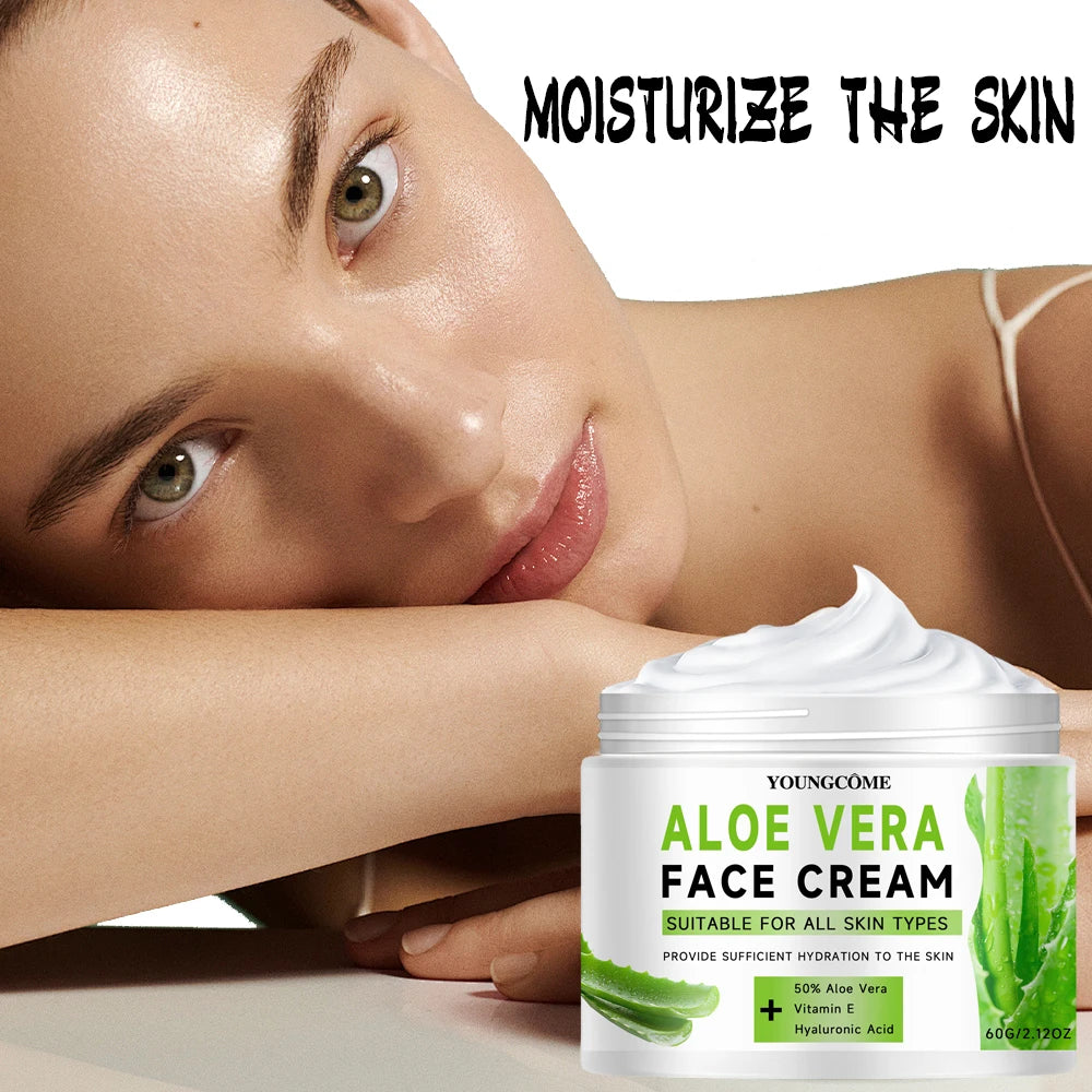 Aloe Vera Hydrating Face Anti-Wrinkle Aging Whipped Skin Care