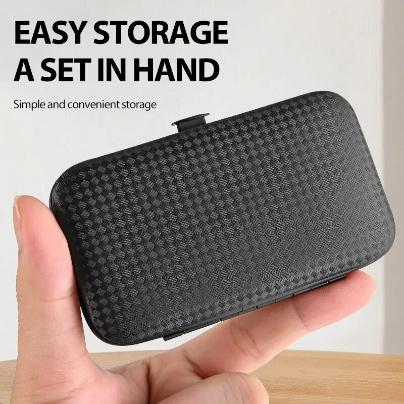 Home Nail Clipper 7piece Set Large Opening Manicure Tool Unisex Mini