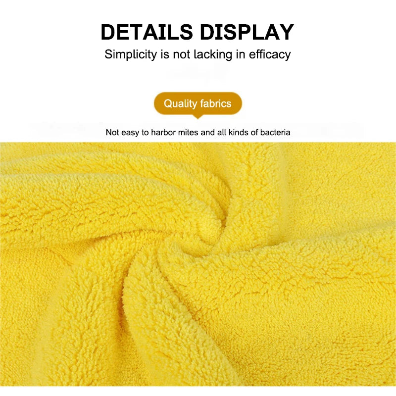 SEAMETAL High-end Microfiber Towel Car Wash Towel Detailing Cleaning
