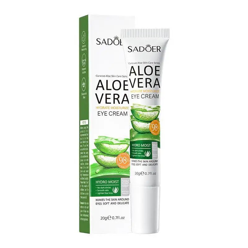 SAODER Aloe Vera Eye Cream Anti Dark Circles Eye Bags Moisturizing