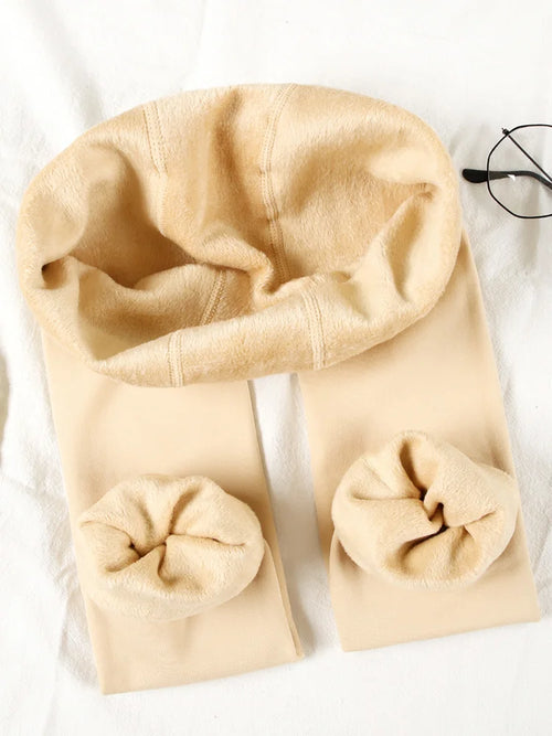 Thick Velvet Winter Leggings Women Skinny Stretch Warm High Waist