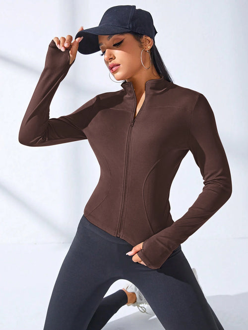 2025 New Yoga Coat Short Sports Jacket WOMEN'S Fitness Clothes