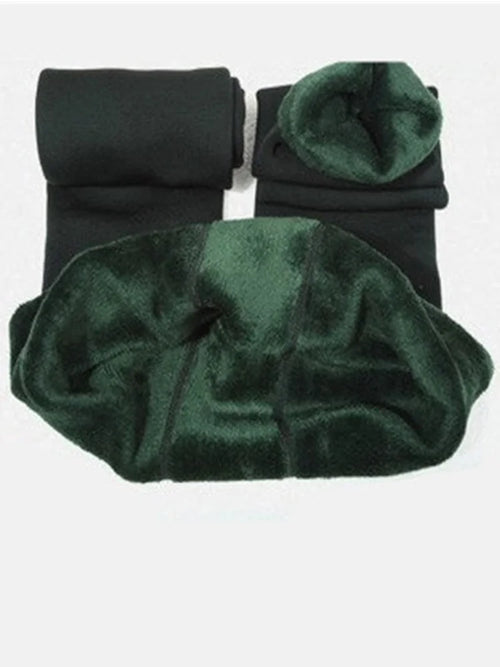 Thick Velvet Winter Leggings Women Skinny Stretch Warm High Waist