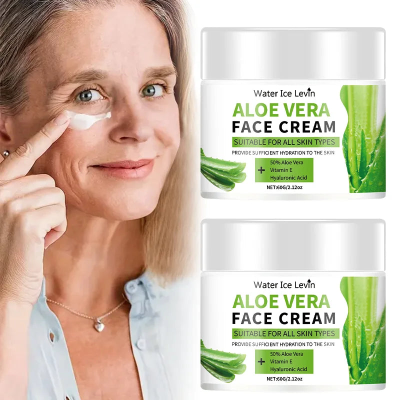 Aloe Vera Cream, Suitable for Men and Women, Hypoallergenic