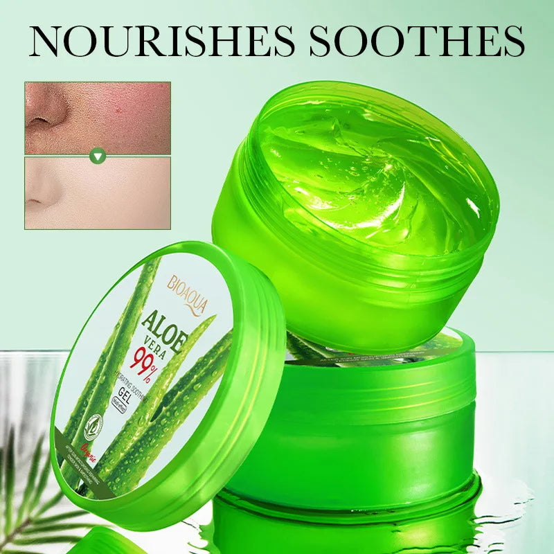 300g BIOAQUA Moisturizing and Soothing Aloe Vera Gel Creams Skin