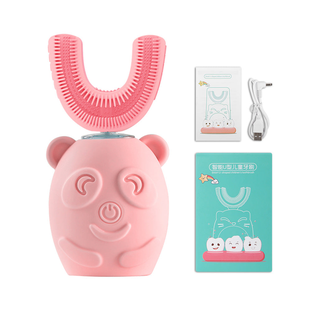 Cartoon Children's Automatic U-shaped Electric Toothbrush