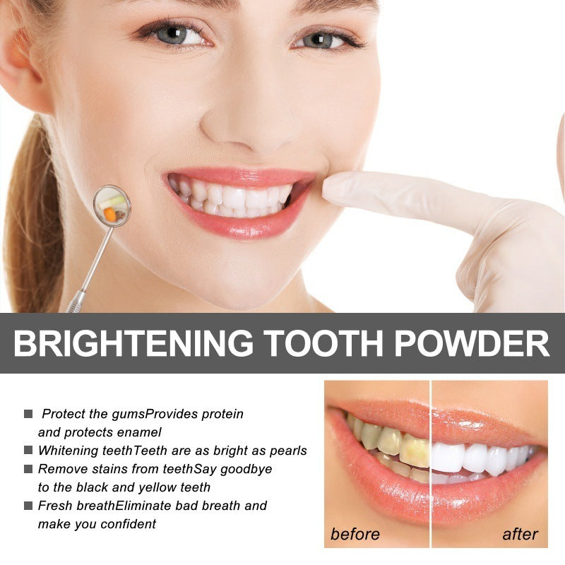 Charcoal Tooth Powder Clean Oral Odor