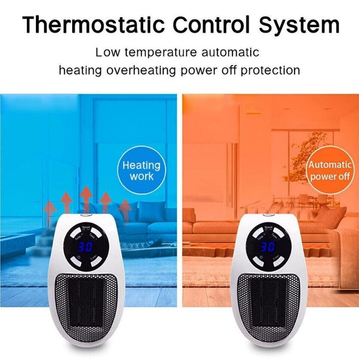 Portable, Plug-in, Wall-mounted, Space Heaters