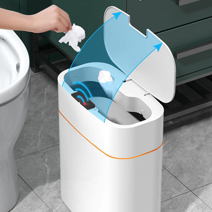 Smart Trash Can With Lid For Bedroom