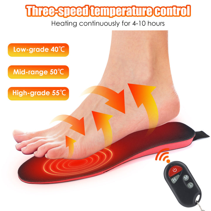 Heated Insoles For Men Women Rechargeable